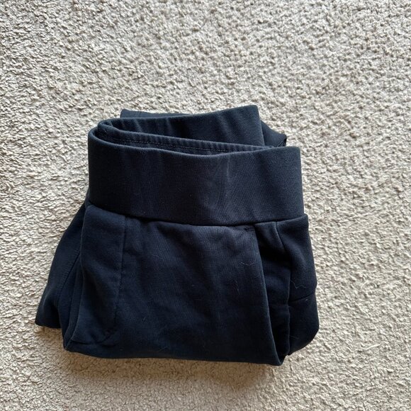 Fanatics Sweatpants Womens Medium (30x27) High Rise Tapered Leg Black Pockets - Picture 12 of 12